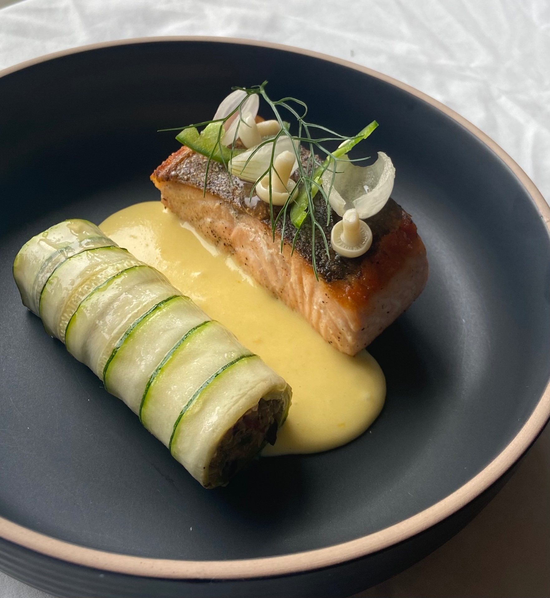 Fine dining dish by Chef Polka